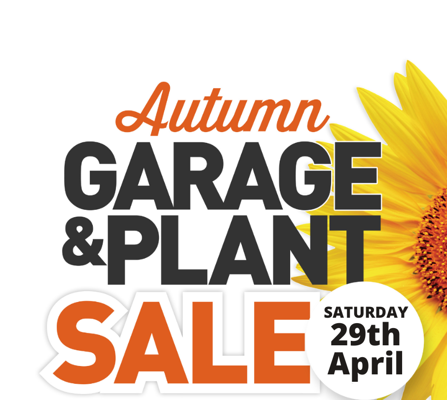 Marymead Autumn garage and plant sale, 29 april