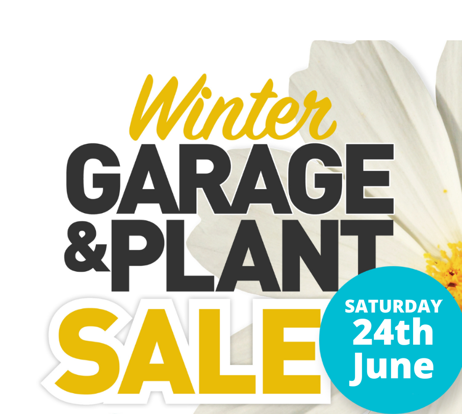 Marymead Winter Garage and plant sale, 24 june